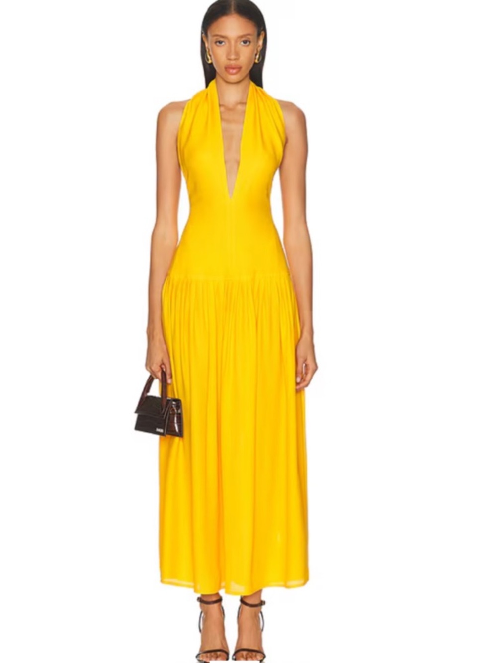 Proenza Schouler Tala Halter Maxi Dress 4